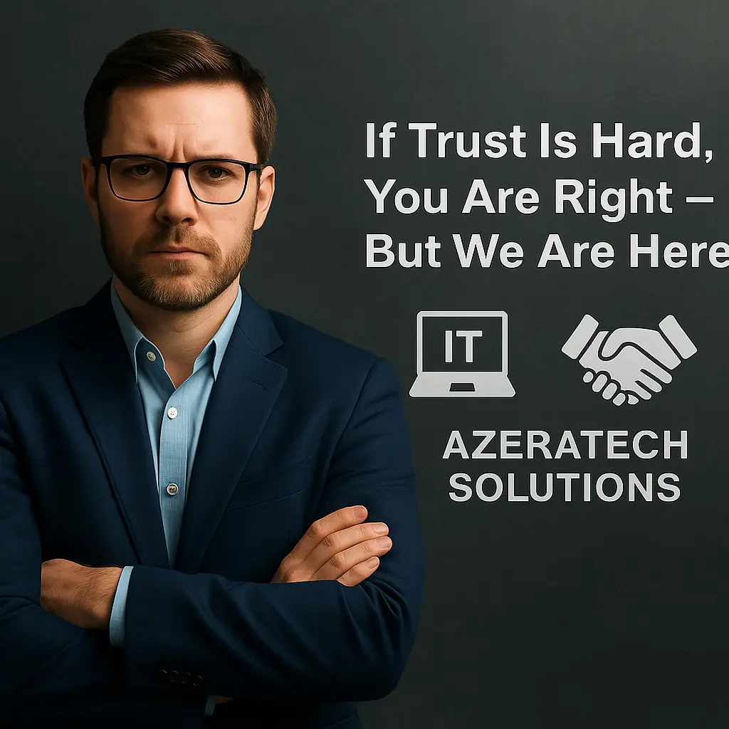Etibar Etmək Çətindirsə, Haqlısınız – Amma Biz Burdayıq: AZERATECH SOLUTIONS
